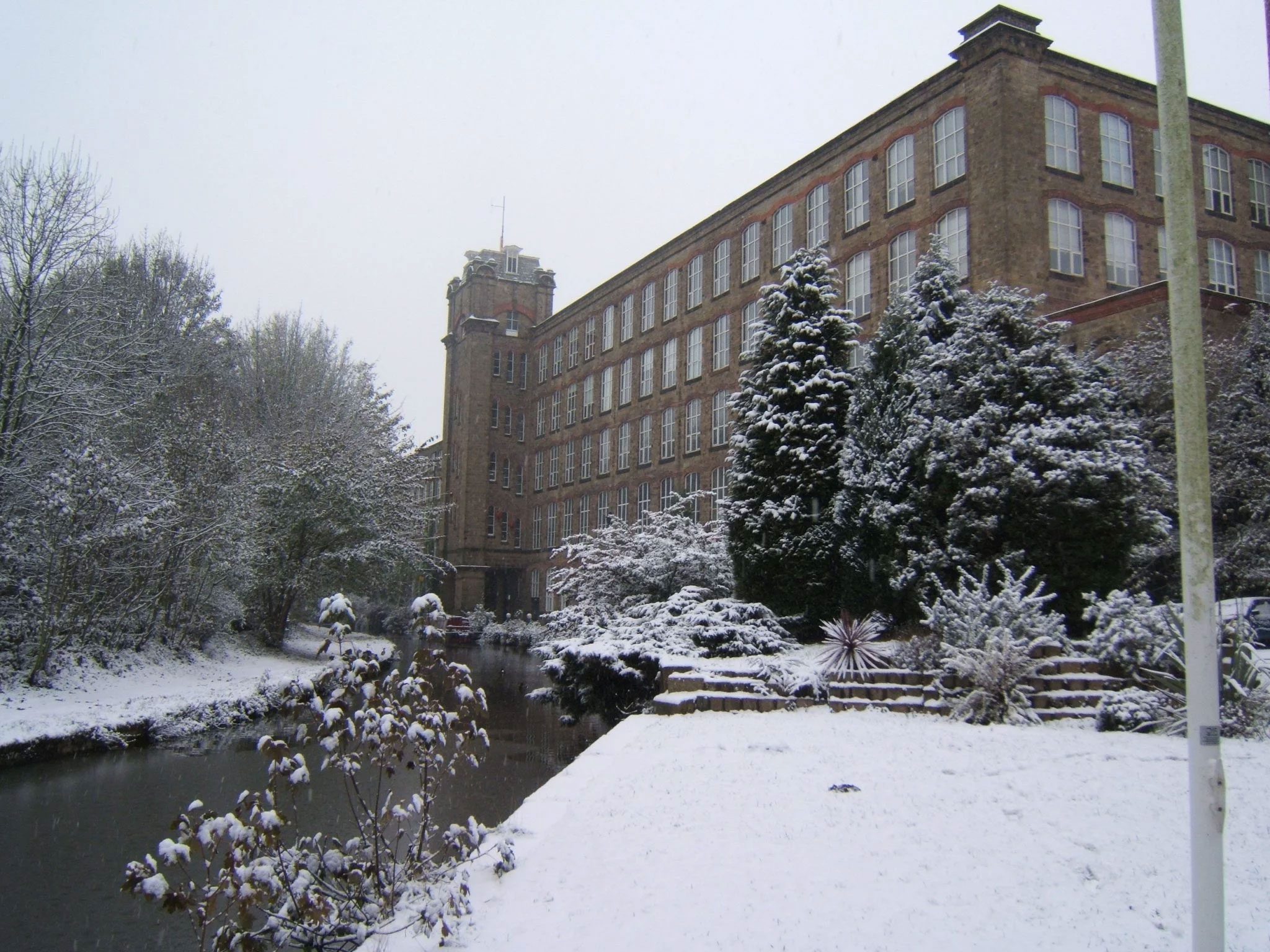 Snow at the Mill