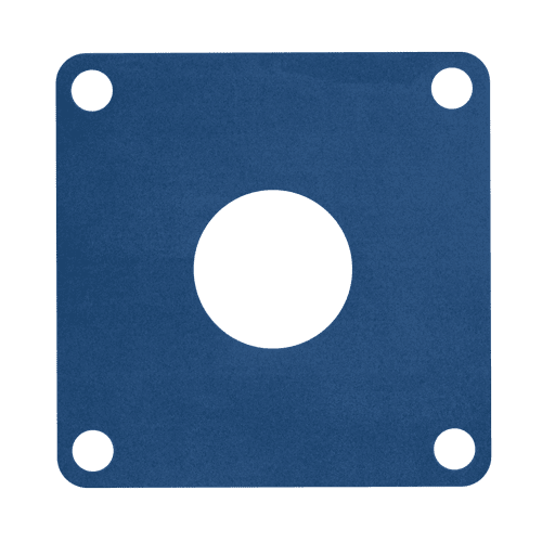 Blue Metal Detectable Silicone